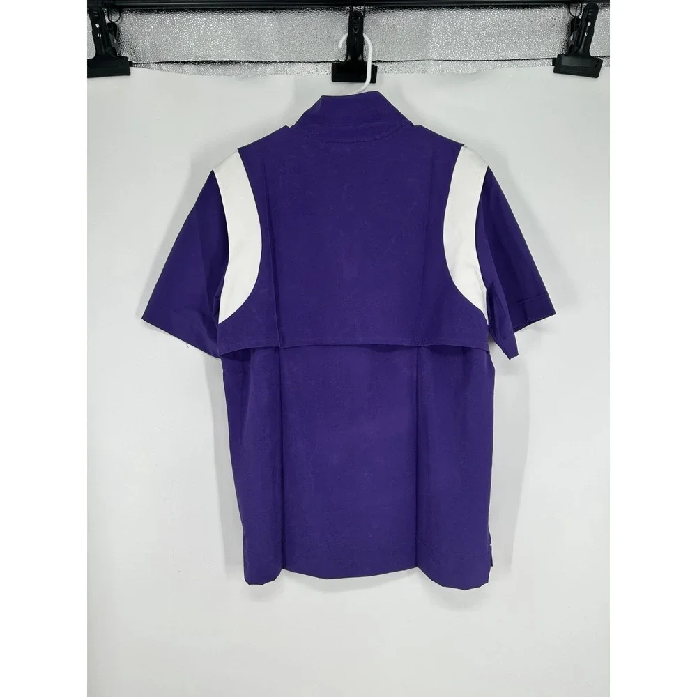 Nike‎ Football Coach Sideline Performance Jacket Short Sleeve 1/4 Zip DJ5113-545